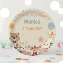 Chamando todos animais de festa de aniversário