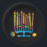 Prato De Papel Chanukkah, Chanucah Menorah Plate<br><div class="desc">Eu terei todos os produtos correspondentes que você precisa, então por favor verifique minha Categoria de Férias. Clique em Categorias. Clique em Chanukah. Também tenho armário cerâmico e botões de gaveta (na minha Categoria do Botão) para decorar ou dar como presentes. Muito obrigado por estar aqui comigo nesta ocasião muito...</div>