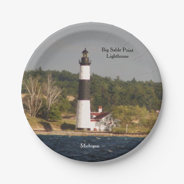 Prato De Papel Chapa de papel de farol de grande ponto estável (Frente)