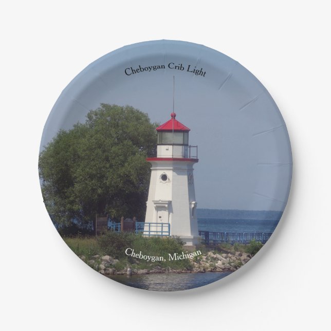 Prato De Papel Chapa de papel leve Cheboygan Crib (Frente)