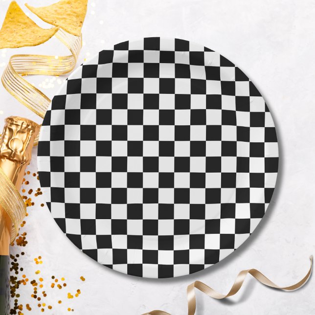 Prato De Papel Chapas a preto (Criador carregado)