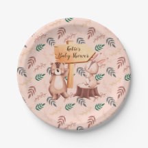 Chapas de chás de fraldas de animais de madeira, d