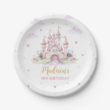 Chapas de festa de aniversário princesa