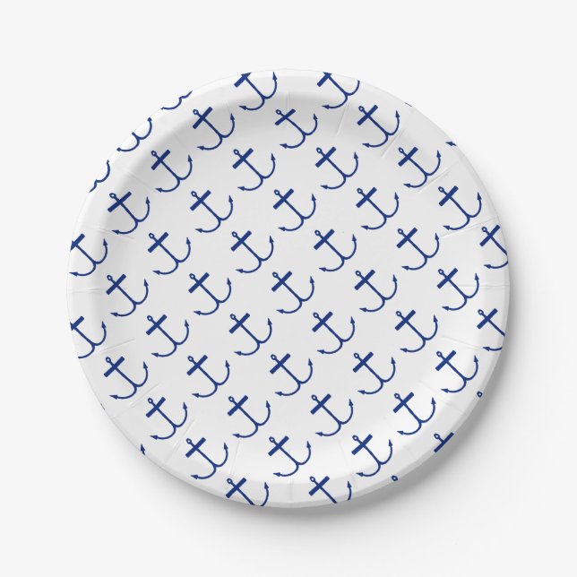 Prato De Papel Chapas de papel afastadas (Impressão escuro) (Frente)