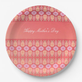 Prato De Papel Chapas de papel com dia de as mães