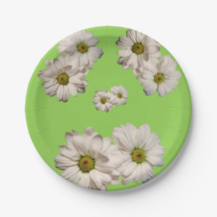Prato De Papel Chapas de papel Daisy