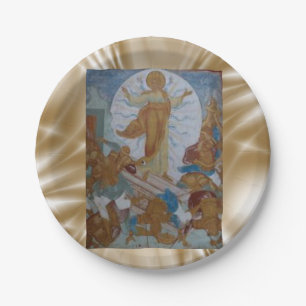 Prato De Papel Chapas de papel de Jesus Cristo