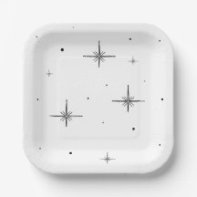 Chapas de papel Feriado Starry - Tabuleiros Festiv