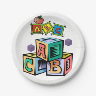 Prato De Papel Chapas de papel para crianças