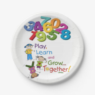 Prato De Papel Chapas de papel para crianças