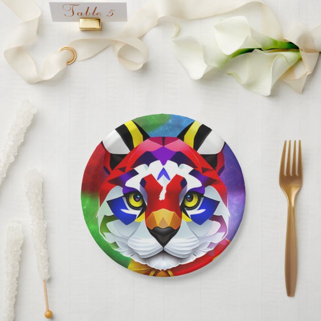 Prato De Papel Chapas de papel para gatos de Alexander (Casamento)