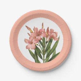 Prato De Papel Chapas de papel Vintage Flores 3