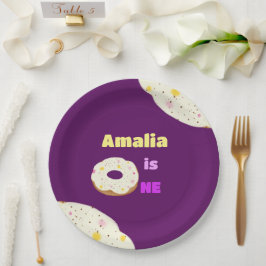 Prato De Papel Chapas de rosquinha