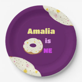 Prato De Papel Chapas de rosquinha