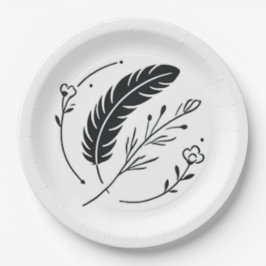 Prato De Papel Chapas ou chapas de papel descartáveis