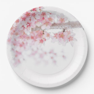 PRATO DE PAPEL: CHERRY BLOSSOM