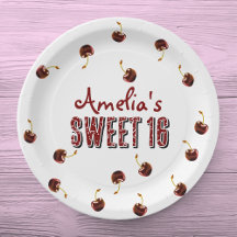 Cherry Sweet 16 Partido Personalizado