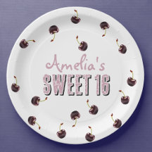 Cherry Sweet 16 Partido Personalizado
