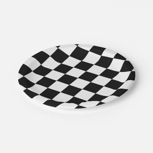 Prato De Papel Chessboard Case (Inclinado)