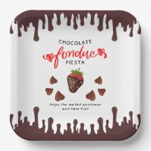 Chocolate Fondue Fiesta Strawberry Hearthday
