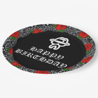Prato De Papel Cholo Theme Party Plates