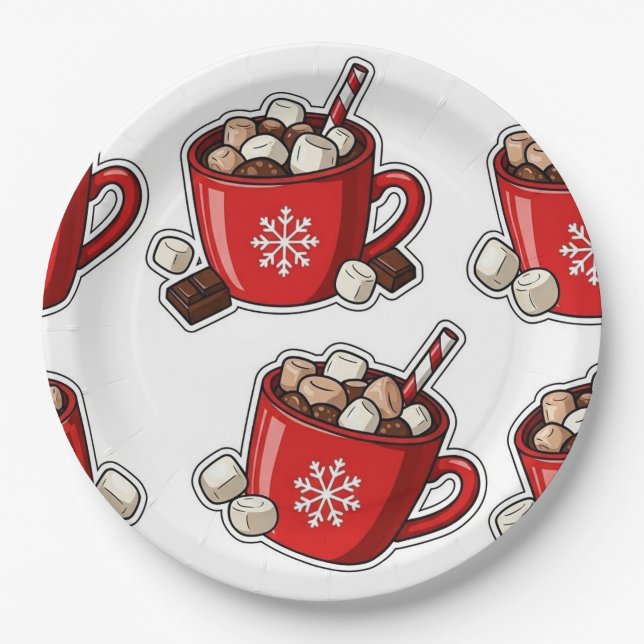 Prato De Papel Christmas (Frente)