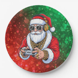 Prato De Papel Christmas