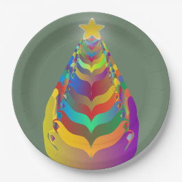 Prato De Papel Christmas Hope and Togetherness