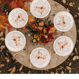 Prato De Papel chuva de amor chá de noiva chá de noiva