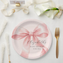 Chuva de Amor Rosa em Aquarela para Chá de Bebê