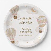 Chuva de Bebê Elegante Boho Neutro Balão de Ar Que