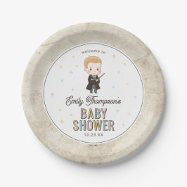 Prato De Papel Chuva de Bebê Harry Potter Chibi Draco Malfoy Mago