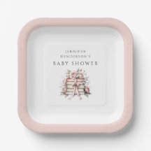 Chuva de Bebê Pink Bow Bookstack