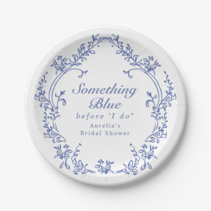 Prato De Papel Chuva de Noiva AURELIA Chinoiserie Something Blue