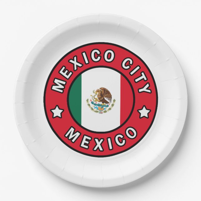 Prato De Papel Cidade do México México (Frente)