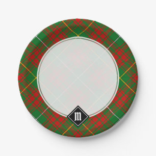 Prato De Papel Clan Bruce Hunting Tartan