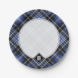 Prato De Papel Clan Clark Tartan