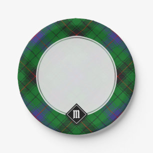 Prato De Papel Clan Davidson Tartan