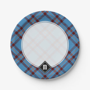 Prato De Papel Clan Elliot Ancient Tartan Plates