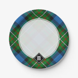 Prato De Papel Clan Ferguson Tartan Paper Plates