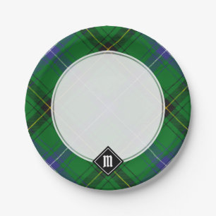 Prato De Papel Clan Henderson Tartan