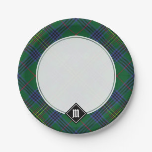 Prato De Papel Clan Kennedy Tartan