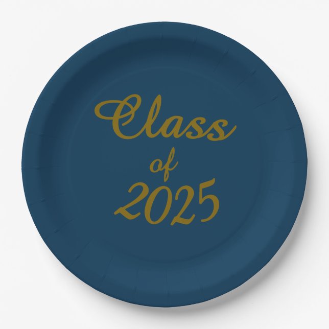 Prato De Papel Classe Classy de 2025 (Frente)