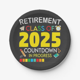 Prato De Papel Classe de Baixa de 2025 Contagem em Andamento