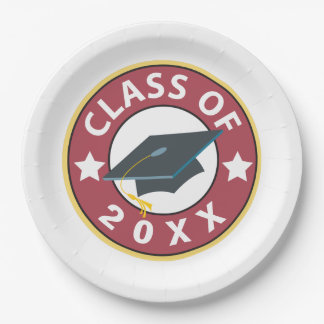 Prato De Papel Classe de Graduação