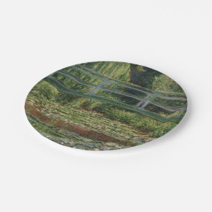 Prato De Papel Claude Monet - A Ponte Japonesa