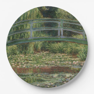 Prato De Papel Claude Monet - A Ponte Japonesa