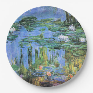 Prato De Papel Claude Monet - Lírios Hídricos, 1914-1915