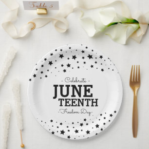 Prato De Papel Cluster de Estrelas Celebração 11 de junho