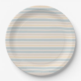 Prato De Papel Coastal Hamptons Stripe 
